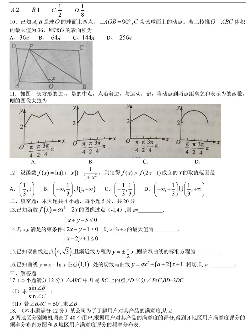 2015n(bio)II߿(sh)W(xu)Ŀԇ}2